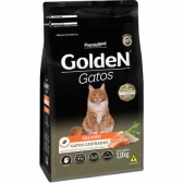 Ração Golden Gatos Adultos Catrados Salmão 1 kg