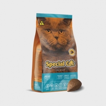 Ração Special Cat Peixe Gatos Adultos 10 kg