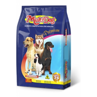 Ração Multidog Adulto Carne 15 kg