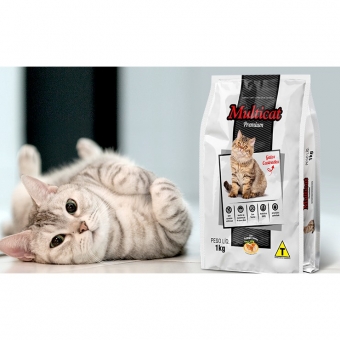 Ração Gato Adulto Castrado Multicat 10,1 kg