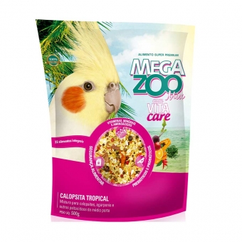 Mega Zoo Calopsitas Tropical 500g