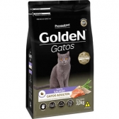 Ração Golden Gatos Adultos Salmão 3 kg