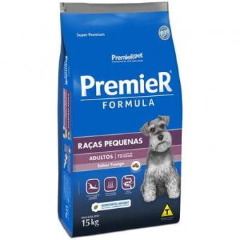 Ração Premier Cães Adultos Raças Pequenas 15 kg