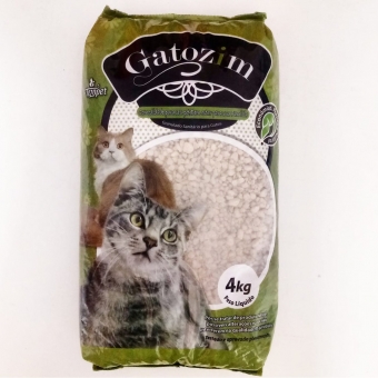 Areia Para Gatos Gatozim 4 kg