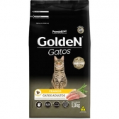 Ração Golden Gatos Adultos Frango 1 kg