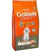 Ração Golden Cães Adultos Salmão Minibits 15 kg