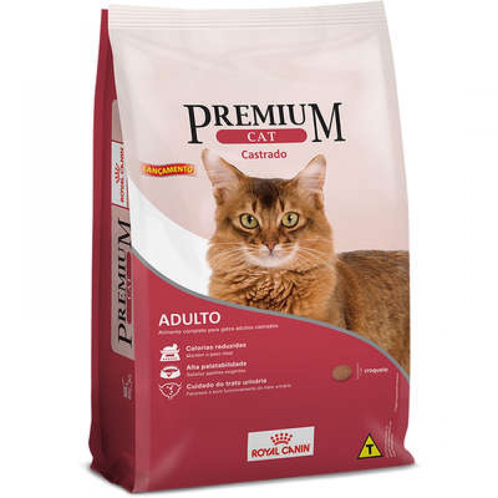 Ração Royal Canin Premium Cat para Gatos Castrados 10 kg