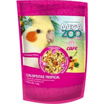 Mega Zoo Calopsitas Tropical 1,2 KG