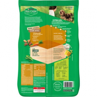 Ração Dog Chow Adultos Raças Pequenas Carne Frango e Arroz 15 kg
