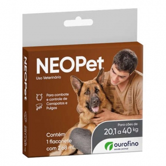Neo pet para caes de 20 a 40 kg