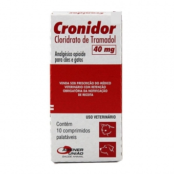 Cronidor cloridrato de tramadol 40mg