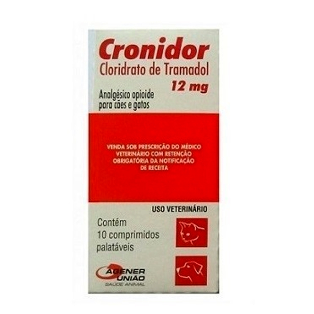 Cronidor cloridrato de tramadol 12mg