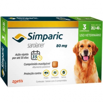 simparic 80 mg 3 Comprimidos