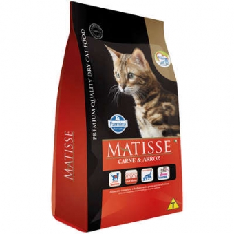 Ração Matisse Gatos Adultos Carne 2 kg