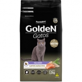 Ração Golden Gatos Adultos Salmão 1 kg
