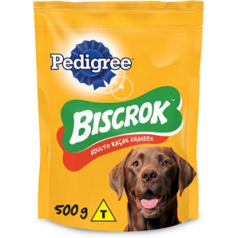 Pedigree Biscrok Adulto Raças Grandes 500 gr