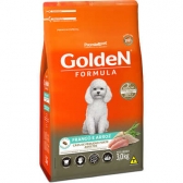 Ração Golden Cães Adultos Minibits Frango 3 kg