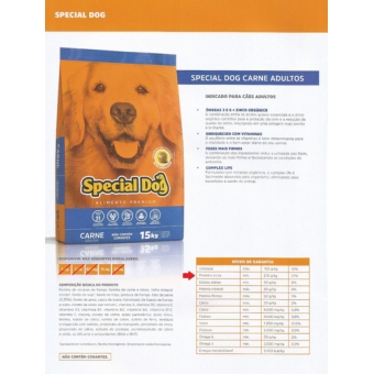 Special Dog Cães Adultos Carne 15 kg