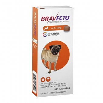 Bravecto para Cães 4,5 a 10 kg