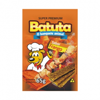 Bifinho Batuta sabor frango 65 g