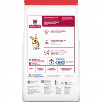 Ração Hills Cães Adultos Pedaços Pequenos 12 kg