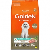 Ração Golden Cães Adultos Minibits Frango 3 kg