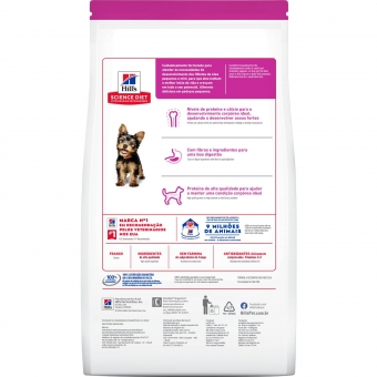 Ração Hills Cães Filhotes Raças Pequenas e mini 800g