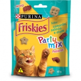 Friskies Party Mix Camarão, Salmão e Atum para Gatos Adultos