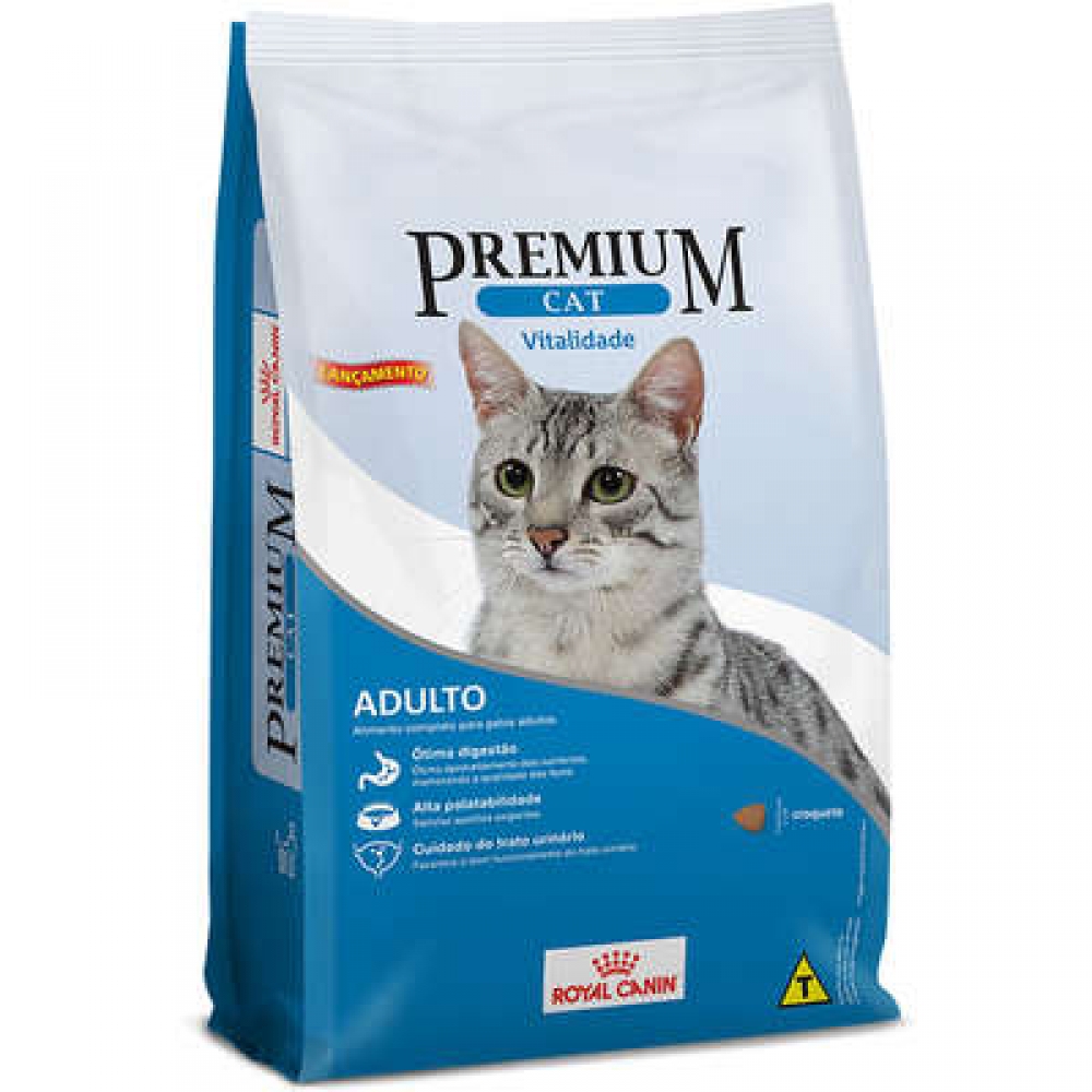 Ração Royal Canin Premium Cat Vitalidade 1 kg