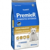 Ração Premier Ambientes Internos Cães Filhotes 12 kg