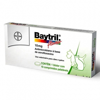 Baytril Flavour 15 mg